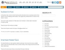 Tablet Screenshot of blogs.auroinfotech.com